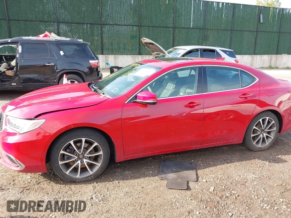 2019 Acura TLX with VIN 19UUB2F37KA005185, listed as a IAAI auction lot 42149495 with 53,345 mi miles and . Bid and sale history available at DreamBid. Image 14.