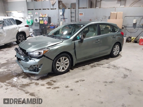 2015 Subaru Impreza Premium z VIN JF1GPAC60FH251553, wystawiony jako IAAI lot #42330354 z przebiegiem 99 830 mil mil oraz . Historia ofert i sprzedaży dostępna na DreamBid. Obrazek 2.