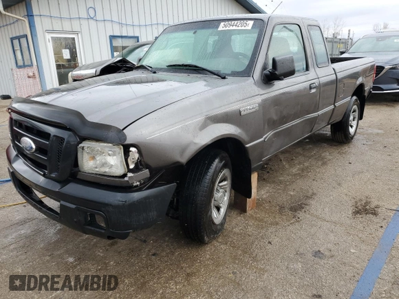 2006 Ford Ranger XL with VIN 1FTYR14U66PA03562, listed as a Copart auction lot 50944205 with 81,363 mi miles and Salvage Title. Bid and sale history available at DreamBid. Image 1.