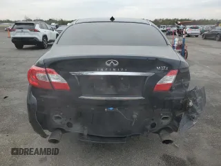 2012 Infiniti M37 with VIN JN1BY1AR8CM396876, listed as a Copart auction lot 85992784 with 223,227 mi miles and Salvage Title. Bid and sale history available at carsss.com. Image 6.