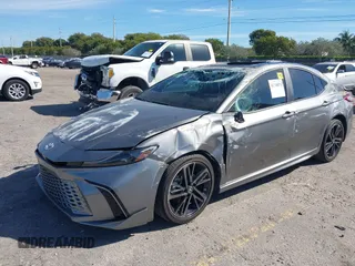 2025 Toyota Camry LE with VIN 4T1DAACK3SU515583, listed as a IAAI auction lot 41748871 with 17,893 mi miles. Bid and sale history available at carsss.com. Image 18.