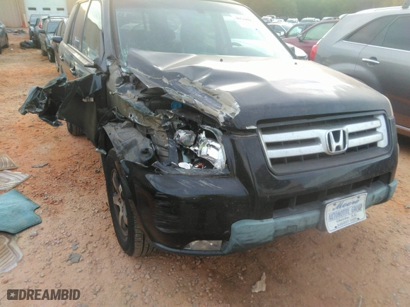 2006 Honda Pilot EX-L with RES with VIN 5FNYF28616B019530, listed as a IAAI auction lot 40564911 with 258,610 mi miles. Bid and sale history available at carsss.com. Image 6.