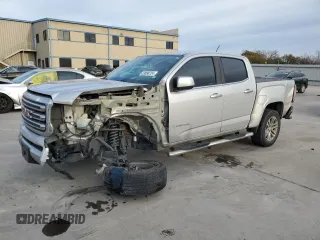 2018 GMC Canyon 2WD SLT with VIN 1GTG5DEN0J1113020, listed as a Copart auction lot 83888724 with 210,793 mi miles and Salvage Title. Bid and sale history available at carsss.com. Image 1.
