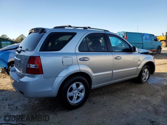 2007 Kia Sorento LX z VIN KNDJD736975696498, wystawiony jako Copart lot #85933984 z przebiegiem 116 434 mil mil oraz Szkoda całkowita • Salvage title. Historia ofert i sprzedaży dostępna na DreamBid. Obrazek 3.
