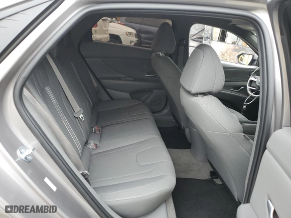 2023 Hyundai Elantra SEL with VIN KMHLS4AG6PU614768, listed as a Copart auction lot 70570874 with 9,613 mi miles and Salvage Title. Bid and sale history available at carsss.com. Image 10.