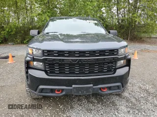 2021 Chevrolet Silverado 1500 Custom Trail Boss with VIN 1GCPYCEF7MZ283388, listed as a Copart auction lot 54305835 with 40,756 mi miles and Salvage Title. Bid and sale history available at DreamBid. Image 5.