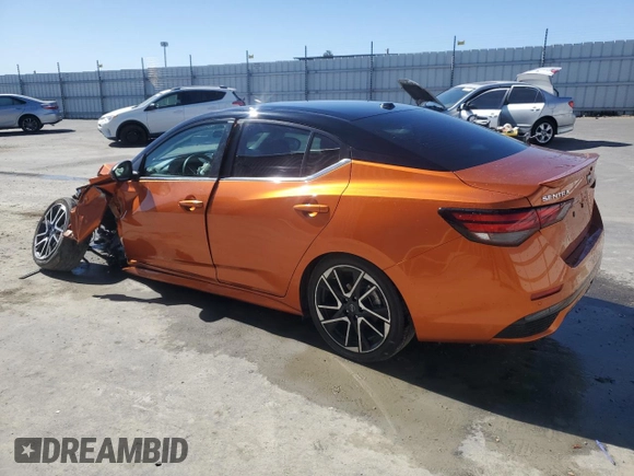 2025 Nissan Sentra SR с VIN 3N1AB8DV0SY212475, выставлен на аукционе Copart как лот 57270825 с пробегом 11 302 миль миль и Чистый • Clean title. История ставок и продаж доступна на DreamBid. Изображение 2.