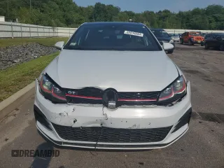 2018 Volkswagen Golf GTI S with VIN 3VW447AU6JM296850, listed as a Copart auction lot 62010284 with 76,138 mi miles and Non Repairable. Bid and sale history available at carsss.com. Image 5.