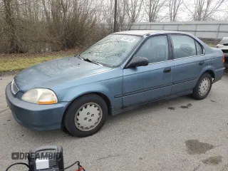 1997 Honda Civic DX with VIN JHMEJ6628VS031179, listed as a Copart auction lot 47281135 with 275,267 mi miles and Salvage Title. Bid and sale history available at carsss.com. Image 1.