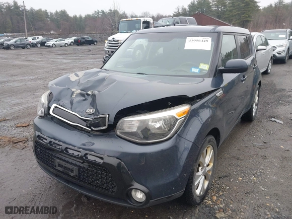 2016 Kia Soul + with VIN KNDJP3A53G7279425, listed as a IAAI auction lot 41956449 with 109,332 mi miles. Bid and sale history available at carsss.com. Image 17.