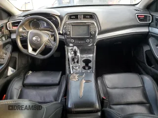 2018 Nissan Maxima S with VIN 1N4AA6AP3JC395054, listed as a Copart auction lot 47138095 with 132,069 mi miles and Salvage Title. Bid and sale history available at DreamBid. Image 8.