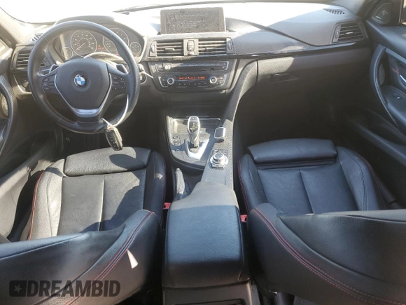 2012 BMW 3 Series 335i with VIN WBA3A9C59CF270736, listed as a Copart auction lot 87223824 with 124,700 mi miles and Salvage title. Bid and sale history available at DreamBid. Image 8.