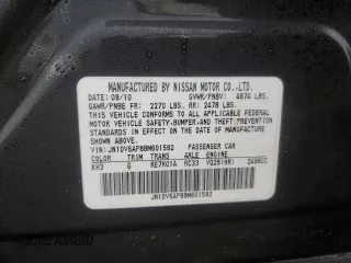 2011 Infiniti G25 Journey with VIN JN1DV6AP8BM601592, listed as a Copart auction lot 89093715 with Not Provided miles and Salvage Title. Bid and sale history available at DreamBid. Image 12.