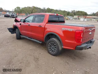 2019 Ford Ranger XL with VIN 1FTER4FH7KLA07786, listed as a IAAI auction lot 40864338 with 33,551 mi miles. Bid and sale history available at carsss.com. Image 3.