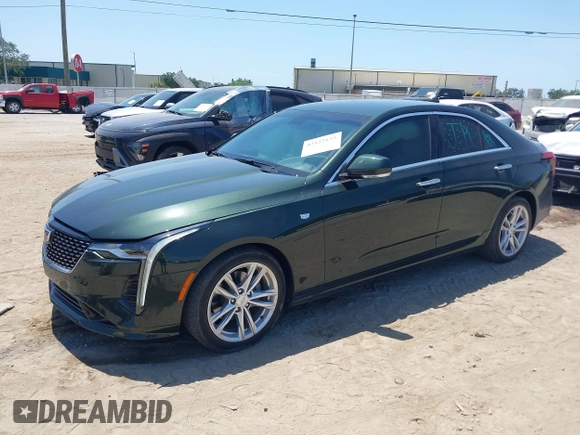 2020 Cadillac CT4 Luxury z VIN 1G6DA5RK4L0137109, wystawiony jako IAAI lot #42122135 z przebiegiem 35 007 mil mil oraz . Historia ofert i sprzedaży dostępna na DreamBid. Obrazek 2.