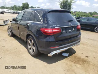 2019 Mercedes-Benz GLC with VIN WDC0G4KBXKV165801, listed as a Copart auction lot 50398422 with 0 mi miles. Bid and sale history available at carsss.com. Image 3.