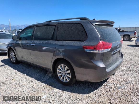 2013 Toyota Sienna XLE with VIN 5TDDK3DC4DS056852, listed as a Copart auction lot 64286005 with 171,561 mi miles and Clean title. Bid and sale history available at DreamBid. Image 2.