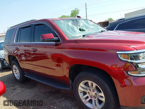 2018 Chevrolet Tahoe LT with VIN 1GNSKBKC6JR215585, listed as a IAAI auction lot 42043898 with 85,730 mi miles and . Bid and sale history available at DreamBid. Image 13.