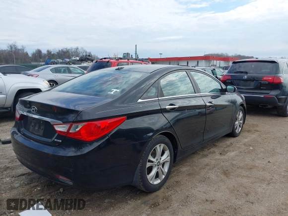 2013 Hyundai Sonata Limited with VIN 5NPEC4AC5DH611762, listed as a IAAI auction lot 41909934 with 146,339 mi miles and . Bid and sale history available at carsss.com. Image 4.