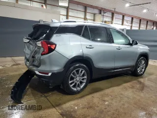 2024 GMC Terrain SLT с VIN 3GKALVEG2RL390280, выставлен на аукционе Copart как лот 62545625 с пробегом 16 847 миль миль и Списание • Salvage title. История ставок и продаж доступна на DreamBid. Изображение 3.