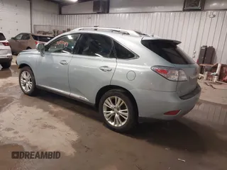 2010 Lexus RX 450h with VIN JTJBC1BA0A2008498, listed as a IAAI auction lot 41555083 with 125,127 mi miles and . Bid and sale history available at DreamBid. Image 3.