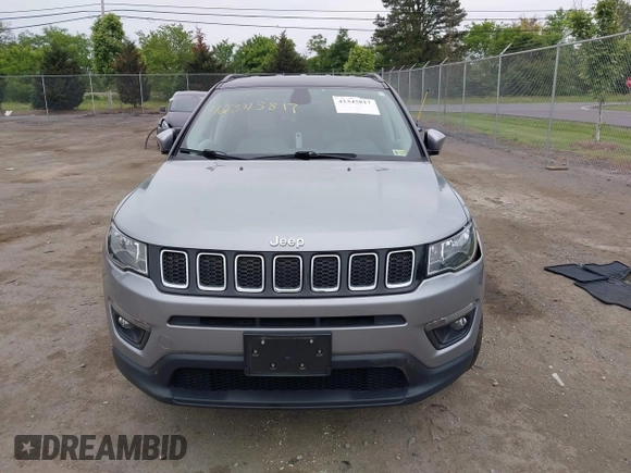 2018 Jeep Compass Altitude с VIN 3C4NJDBB0JT135993, выставлен на аукционе IAAI как лот 42345817 с пробегом 69 892 миль миль и . История ставок и продаж доступна на DreamBid. Изображение 12.