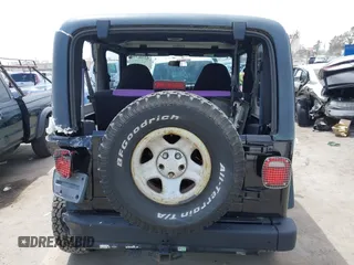 2002 Jeep Wrangler X with VIN 1J4FA39S32P738246, listed as a IAAI auction lot 42106359 with 266,993 mi miles and . Bid and sale history available at DreamBid. Image 16.