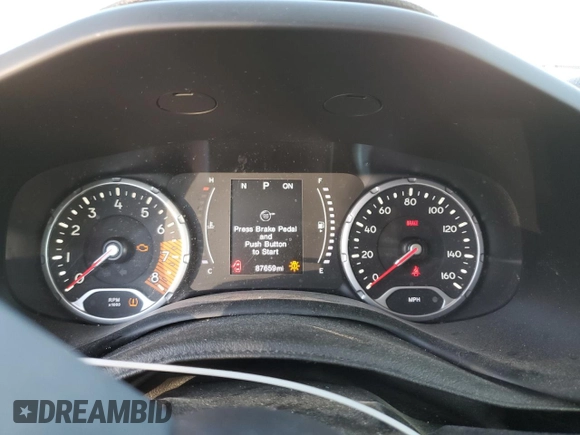 2020 Jeep Renegade Latitude with VIN ZACNJABBXLPL94013, listed as a Copart auction lot 49585995 with 87,659 mi miles and Salvage Title. Bid and sale history available at DreamBid. Image 9.