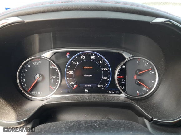 2019 Chevrolet Blazer RS with VIN 3GNKBERS0KS643407, listed as a Copart auction lot 53789695 with 118,627 mi miles and Salvage Title. Bid and sale history available at carsss.com. Image 9.