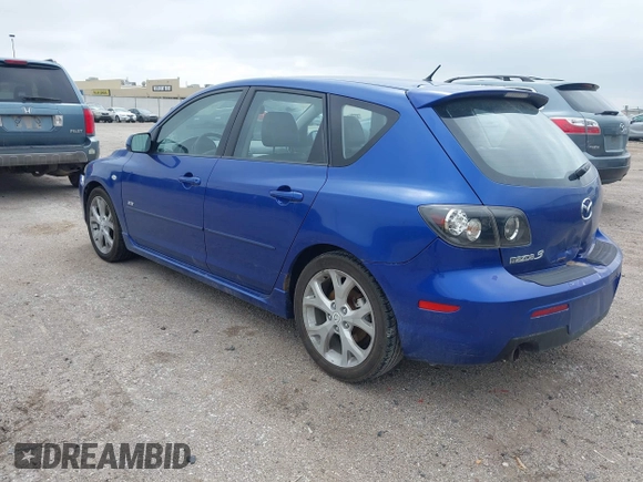2008 Mazda Mazda3 s Sport with VIN JM1BK343481837431, listed as a IAAI auction lot 42118956 with 247,566 mi miles. Bid and sale history available at carsss.com. Image 3.