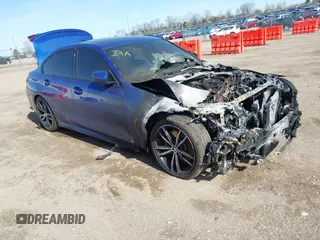 2019 BMW 3 Series 330i with VIN WBA5R1C58KAK07271, listed as a IAAI auction lot 41941194 with Not provided miles and . Bid and sale history available at DreamBid. Image 1.