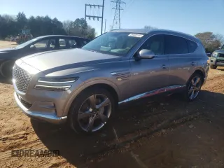 2022 Genesis GV80 with VIN KMUHCESC8NU084418, listed as a Copart auction lot 86645144 with 34,815 mi miles and Salvage Title. Bid and sale history available at DreamBid. Image 1.