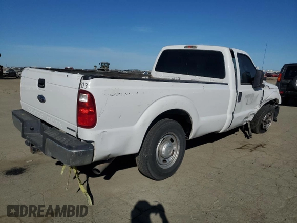 2014 Ford Super Duty F-250 SRW XL with VIN 1FTBF2A66EEA16509, listed as a Copart auction lot 47085095 with 229,257 mi miles and Clean Title. Bid and sale history available at carsss.com. Image 3.