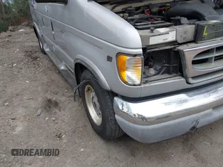 2002 Ford Econoline Cargo with VIN 1FDRE14W72HB82339, listed as a IAAI auction lot 41730429 with 214,165 mi miles and . Bid and sale history available at DreamBid. Image 6.