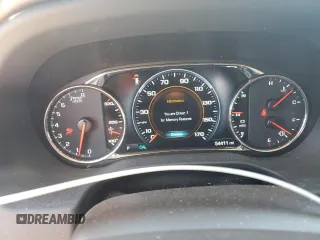 2019 GMC Acadia Denali with VIN 1GKKNXLS1KZ242671, listed as a Copart auction lot 52595325 with 54,411 mi miles and Salvage Title. Bid and sale history available at carsss.com. Image 9.