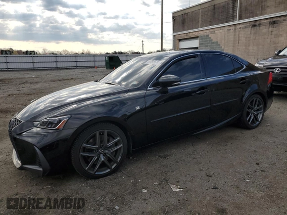2020 Lexus IS with VIN JTHG81F24L5042702, listed as a Copart auction lot 48984674 with 45,470 mi miles. Bid and sale history available at carsss.com. Image 1.