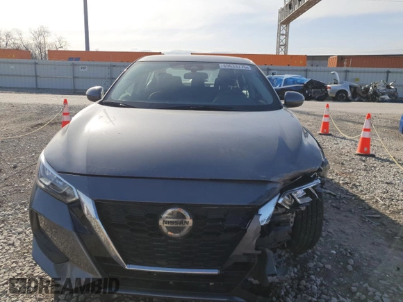 2023 Nissan Sentra S with VIN 3N1AB8BV2PY268993, listed as a Copart auction lot 49633775 with 40,126 mi miles and Salvage Title. Bid and sale history available at DreamBid. Image 5.