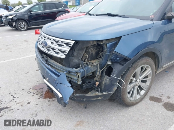 2018 Ford Explorer Limited with VIN 1FM5K8F89JGA43557, listed as a IAAI auction lot 42007090 with 82,087 mi miles and . Bid and sale history available at carsss.com. Image 6.