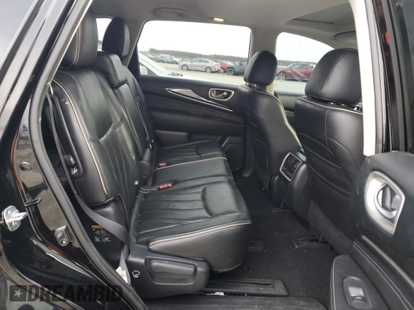2017 Infiniti QX60 with VIN 5N1DL0MMXHC550625, listed as a Copart auction lot 43181305 with 90,729 mi miles and Salvage Title. Bid and sale history available at carsss.com. Image 11.