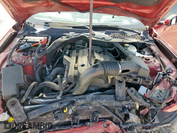 2017 Ford Mustang EcoBoost Premium with VIN 1FATP8UH6H5342404, listed as a Copart auction lot 58248565 with 58,858 mi miles and Salvage title. Bid and sale history available at DreamBid. Image 11.