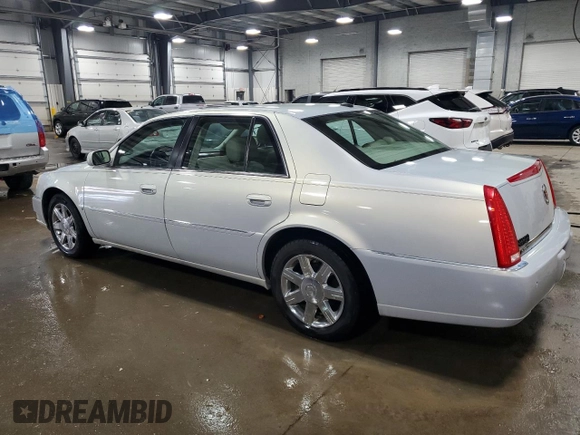 2007 Cadillac DTS Luxury I with VIN 1G6KD57Y47U141388, listed as a Copart auction lot 52374295 with 198,951 mi miles and Salvage Title. Bid and sale history available at DreamBid. Image 2.