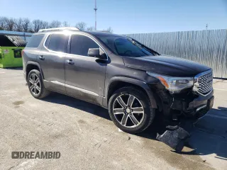 2019 GMC Acadia Denali with VIN 1GKKNPLS0KZ149074, listed as a Copart auction lot 47393255 with 118,557 mi miles and Salvage title. Bid and sale history available at DreamBid. Image 4.