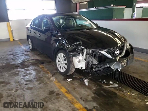 2019 Nissan Sentra S z VIN 3N1AB7AP0KY314665, wystawiony jako Copart lot #38094454 z przebiegiem 82 611 mil mil oraz Szkoda całkowita • Salvage title. Historia ofert i sprzedaży dostępna na DreamBid. Obrazek 11.