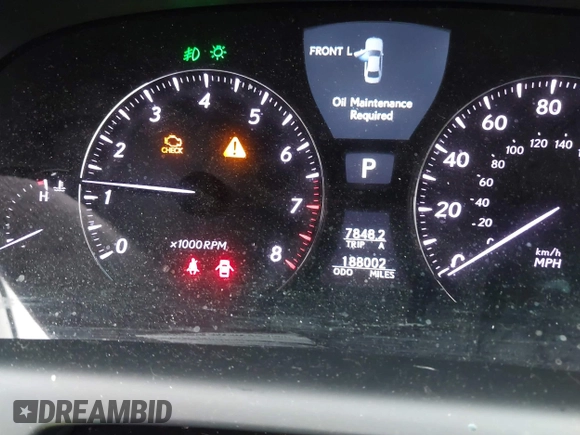 2010 Lexus LS 460 with VIN JTHCL5EF5A5005096, listed as a IAAI auction lot 42426408 with 188,002 mi miles and . Bid and sale history available at DreamBid. Image 15.