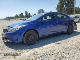 2017 Kia Forte LX with VIN 3KPFK4A73HE146063, listed as a Copart auction lot 62962414 with 132,949 mi miles and Salvage Title. Bid and sale history available at carsss.com. Image 1.