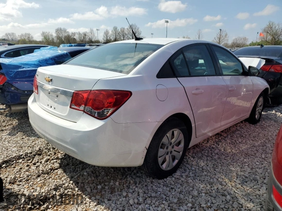 2014 Chevrolet Cruze LS with VIN 1G1PA5SH8E7436646, listed as a Copart auction lot 51135175 with 141,750 mi miles and Salvage Title. Bid and sale history available at carsss.com. Image 3.