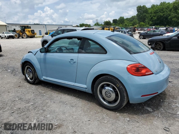 2012 Volkswagen Beetle 2.5L PZEV with VIN 3VWJP7AT1CM652044, listed as a Copart auction lot 60855665 with 49,481 mi miles and Clean title. Bid and sale history available at DreamBid. Image 2.