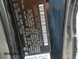 2012 BMW 6 Series 650i z VIN WBALZ3C50CDL70371, wystawiony jako Copart lot #80271534 z przebiegiem 76 332 mil mil oraz Szkody całkowita. Historia ofert i sprzedaży dostępna na DreamBid. Obrazek 12.