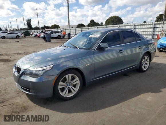 2009 BMW 5 Series 528i with VIN WBANU53519C119666, listed as a Copart auction lot 44294915 with Not Provided miles and Clean Title. Bid and sale history available at carsss.com. Image 1.