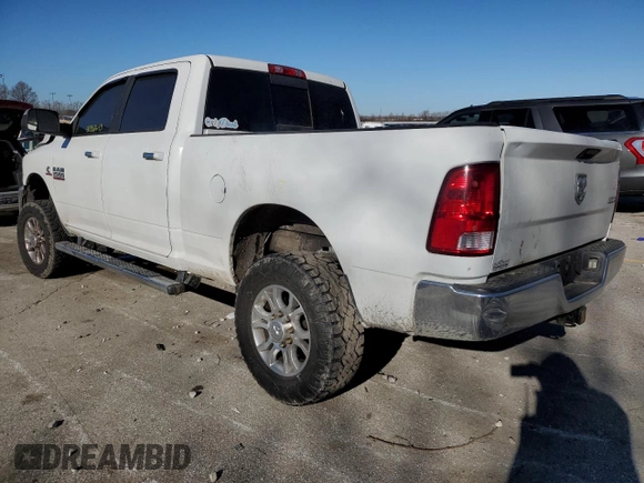 2015 Ram 2500 SLT with VIN 3C6UR5DL9FG691551, listed as a Copart auction lot 46902645 with 203,783 mi miles and Salvage Title. Bid and sale history available at carsss.com. Image 2.